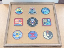 Vintage framed patch for sale  Concord