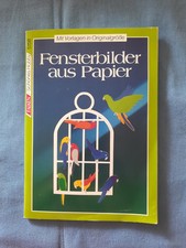 Fensterbilder papier falken gebraucht kaufen  Biblis