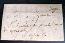 Lettre digne manuscrit d'occasion  Rive-de-Gier