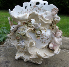 Pot bouquetière porcelaine d'occasion  Gandelu