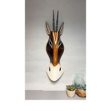 Gazelle mask wooden for sale  BROMLEY