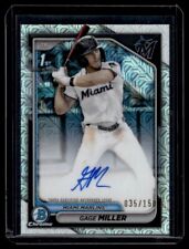 GAGE MILLER 2024 BOWMAN DRAFT REFRATOR CROMADO AUTOMÁTICO 035/150 #CPA-GM comprar usado  Enviando para Brazil