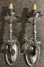 Crystorama metal glass for sale  Nolensville