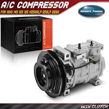 Compressor AC com 1 ranhura para Hino 145 165 185 258ALP 258LP 268A 308 338 338CT comprar usado  Enviando para Brazil