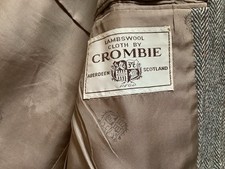 Vintage crombie 100 for sale  WELSHPOOL