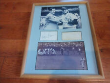 Ralph Branca Bobby Thomson autografado emoldurado tiro ouvido em volta do mundo comprar usado  Enviando para Brazil