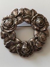 Brosche jugendstil 800er gebraucht kaufen  Kellinghusen