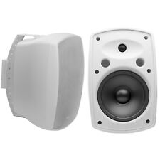 Par de Alto-falantes Externos 8" 200W, Giratório/Pivô Montável em 2 Vias, IP54, Branco AP850 comprar usado  Enviando para Brazil