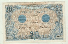 Rare francs bleu d'occasion  Castres