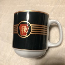 Caneca de café The American Rails Pennsylvania Railroad Michael Leson louça EUA comprar usado  Enviando para Brazil