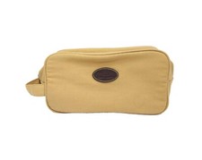 Bolsa de higiene Ralph Lauren Safari bege cáqui lona kit duplo bolsa de barbear viagem comprar usado  Enviando para Brazil