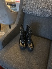 Zara heeled patent for sale  SWANSEA