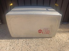 Refrigerador vintage 50’s Things Go Better With Coke Aluminum Progress Refrigerator Co. comprar usado  Enviando para Brazil