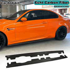 Carbon Seitenschweller Sideskirts Schwert Schweller für BMW E92 E93 M3 2008-2013 comprar usado  Enviando para Brazil