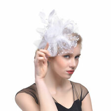 Feather hair fascinator for sale  UK