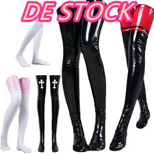 Damen halterlos wetlook gebraucht kaufen  Bremen