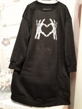 Sweatshirt kleid gothic gebraucht kaufen  Hamburg