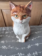 Ceramic cat figure for sale  WOKING