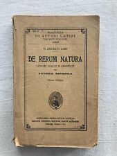 Rerum natura t.lucreti usato  Palermo