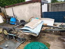 Caravan chassis trailer for sale  BOLTON