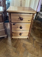 Single pine bedside for sale  LONDON