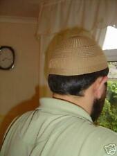 Gorro marrom Kufi caveira boné crochê 100% algodão novo comprar usado  Enviando para Brazil