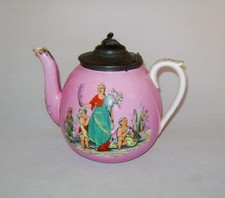 Antique pink pottery for sale  NORTH WALSHAM