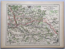 gravure carte geographique d'occasion  Limoges-