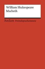 Macbeth shakespeare william gebraucht kaufen  Berlin