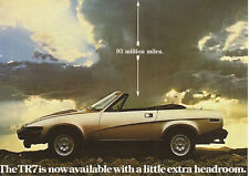 Triumph tr7 million for sale  NEWCASTLE