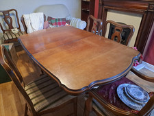 Solid wood dining for sale  MANCHESTER