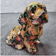 Floral dog figurine for sale  Trenton
