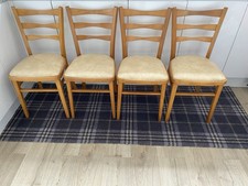 Set vintage wooden for sale  UK