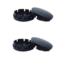 4 PIEZAS 56mm - 51mm Universal Negro Auto Llantas Rueda Centro Tapacubos Centrales segunda mano  Embacar hacia Mexico