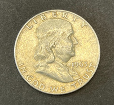 1963 franklin half for sale  POOLE