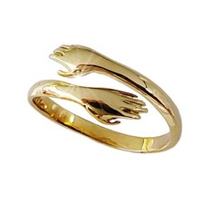 Anello abbraccio oro usato  Vicenza
