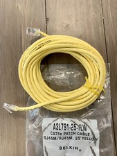 Cabo adesivo Belkin, 25 pés amarelo cat5e. Nunca usado. comprar usado  Enviando para Brazil