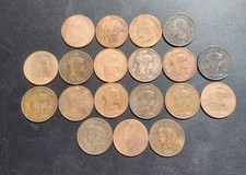 Lot centimes napoléon d'occasion  Lille-