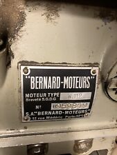 Moteur bernard w112 d'occasion  Craponne
