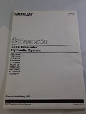 Caterpillar ~ Sistema hidráulico de escavadeira Schematic 336E ~ Usado  comprar usado  Enviando para Brazil