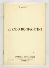 Sergio bonfantini. antologica usato  Firenze
