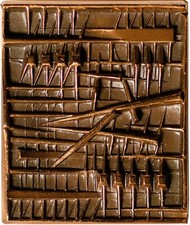 Arnaldo pomodoro bronzo usato  Breno