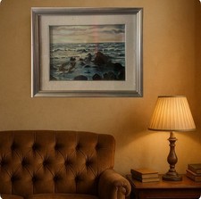 Quadro vecchio vintage usato  Caserta