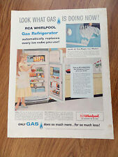 Usado, 1959 RCA Whirlpool Kitchen Ad Geladeira a gás 1959 Coca-Cola Ad Vela   comprar usado  Enviando para Brazil