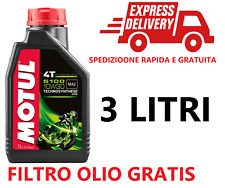 Litri olio motore usato  Italia