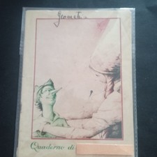 Quaderno vintage pinocchio usato  Palmanova