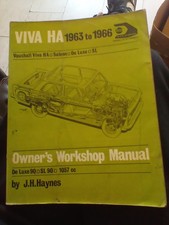 Vintage haynes manual for sale  KING'S LYNN