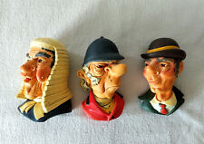 Naturecraft chalkware heads for sale  Saint Clair Shores