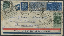 1932 settembre aerogramma usato  Montelupo Fiorentino