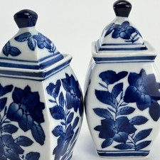 Pair blue white for sale  Terre Haute